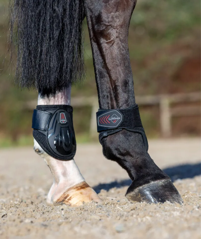LeMieux Derby ProJump Fetlock Boot - Black-1